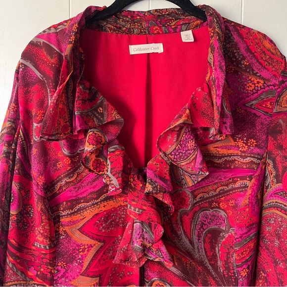 Floral Paisley Long Sleeve - Picture 2 of 6